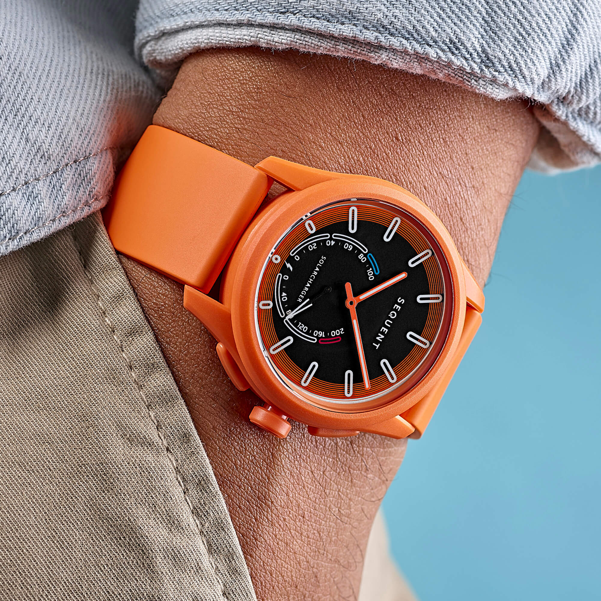 SolarCharger #tide Tangerine orange