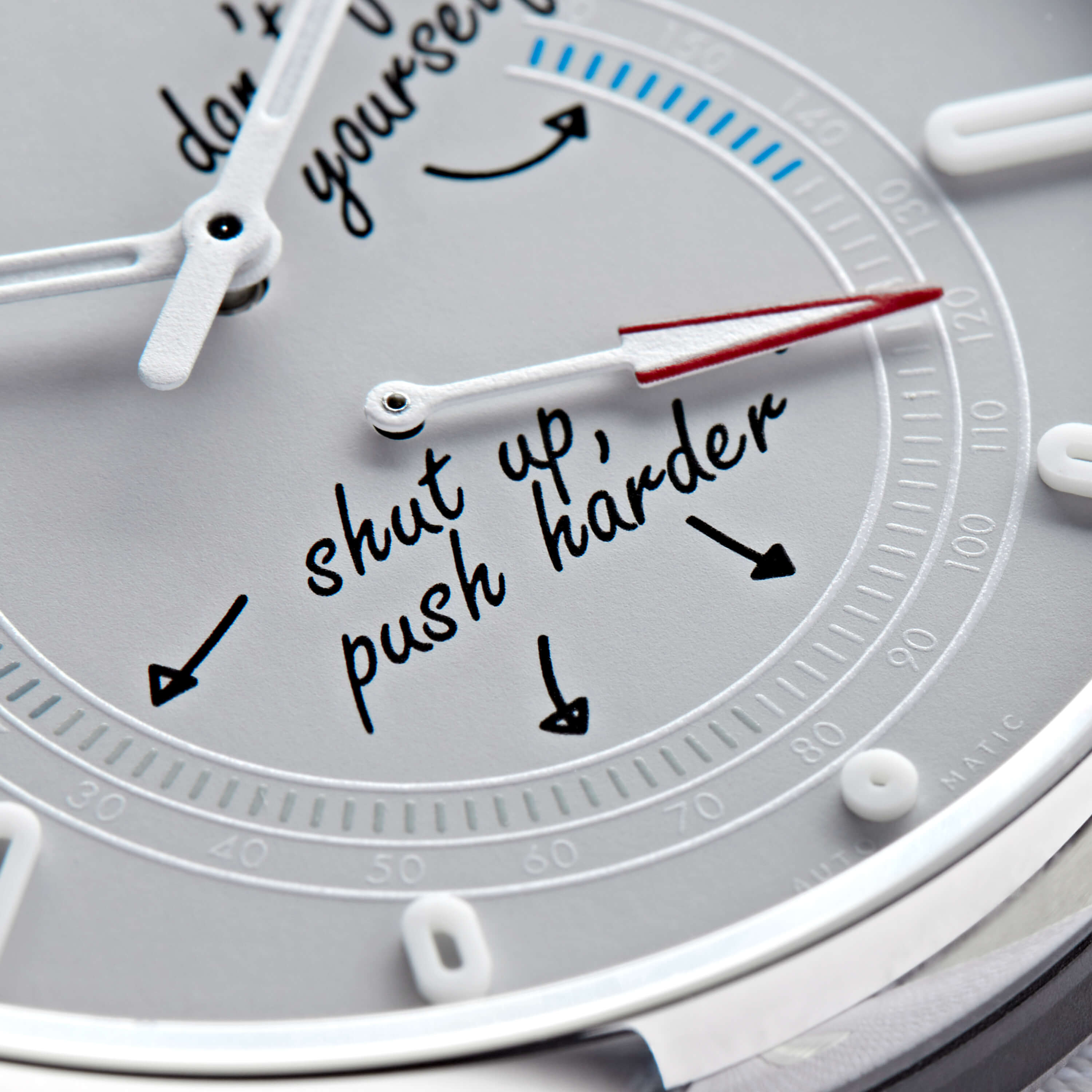 Smart(ass) watch - bracelet caoutchouc noir