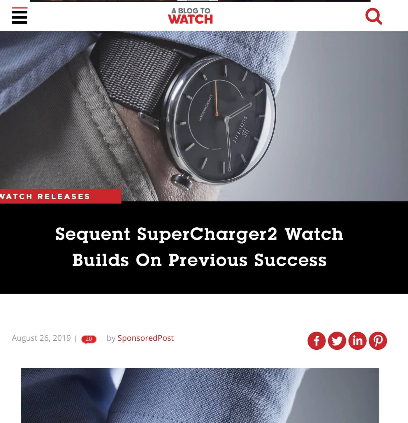 Sequent watch sale review 2019