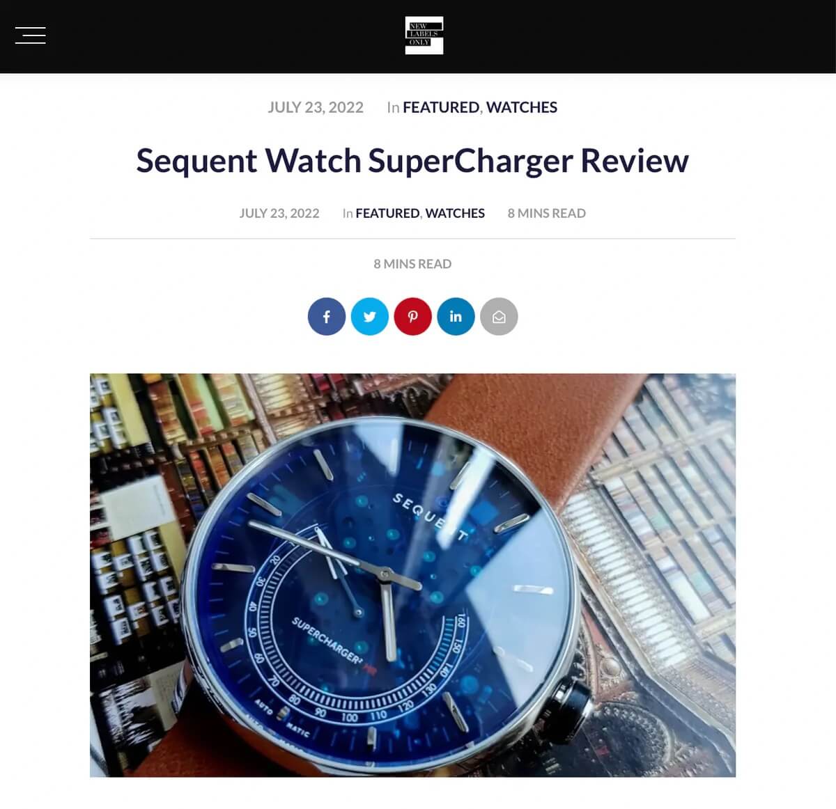 Sequent best sale watch review